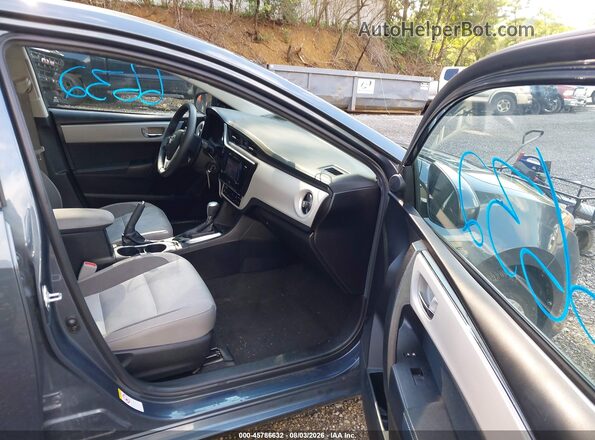 2T1BURHE9HC820824 2017 TOYOTA COROLLA Серый Вид салона спереди