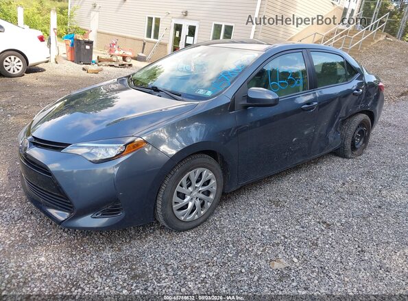 2T1BURHE9HC820824 2017 TOYOTA COROLLA Серый Передняя левая четверть