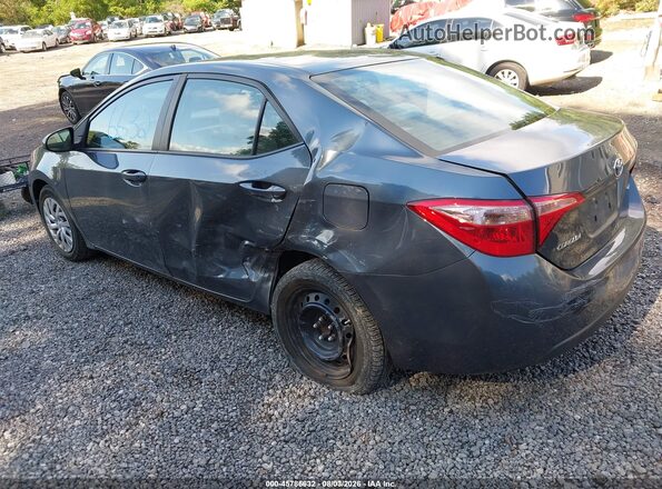2T1BURHE9HC820824 2017 TOYOTA COROLLA Серый Задняя левая четверть