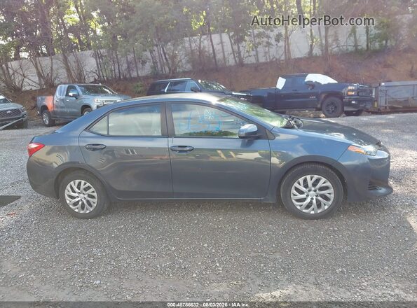 2T1BURHE9HC820824 2017 TOYOTA COROLLA Серый Вид задней части салона