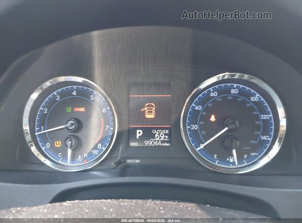 2T1BURHE9HC820824 2017 TOYOTA COROLLA Серый Вид задних сидений