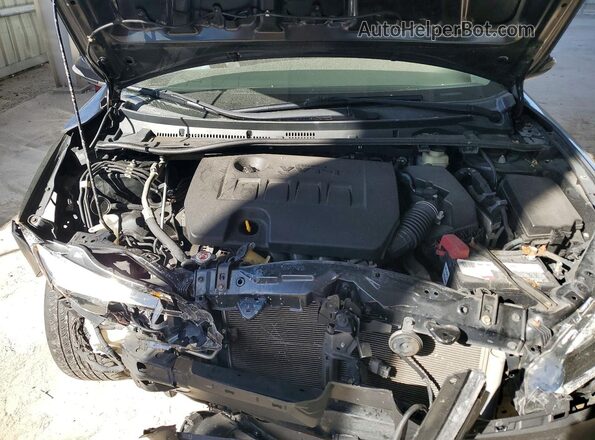 2T1BURHE9HC839101 2017 TOYOTA COROLLA Black Rear interior view