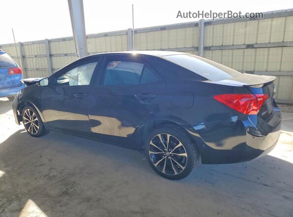 2T1BURHE9HC839101 2017 TOYOTA COROLLA Black Rear left