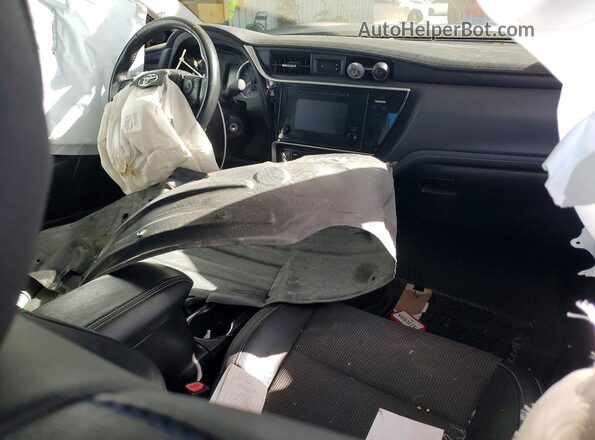 2T1BURHE9HC839101 2017 TOYOTA COROLLA Black Dashboard view