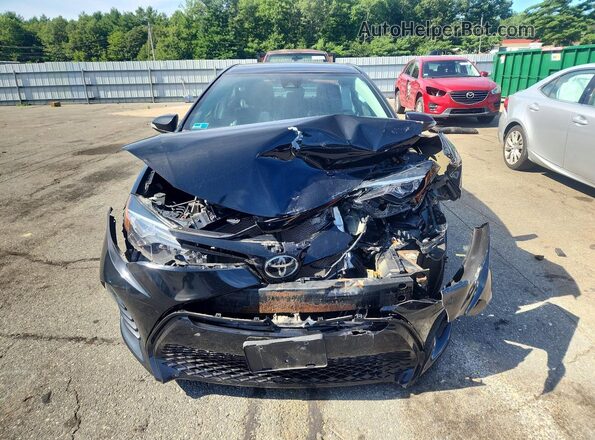 2T1BURHE9HC848672 2017 TOYOTA COROLLA Black Դիմացի տեսք