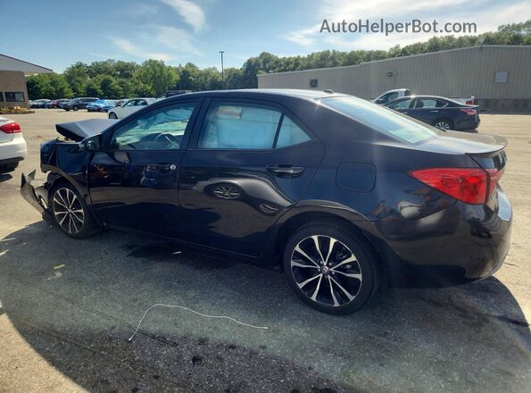 2T1BURHE9HC848672 2017 TOYOTA COROLLA Black Հետևի ձախ