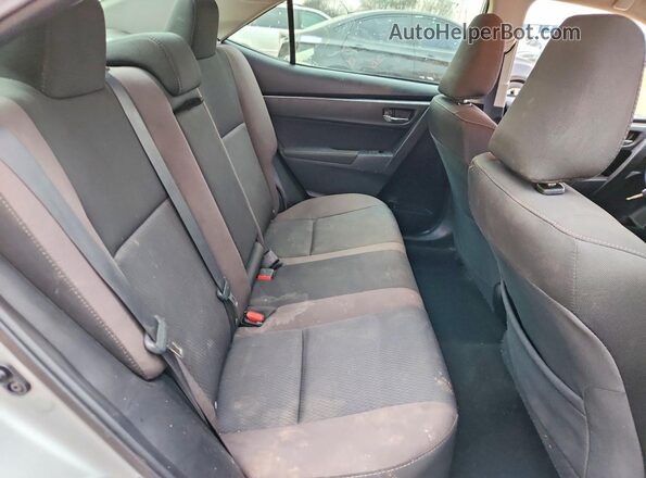 2T1BURHE9HC850597 2017 TOYOTA COROLLA Silver უკანა სავარძლების ხედი