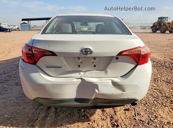 2T1BURHE9HC851037 2017 TOYOTA COROLLA Белый Вид сзади