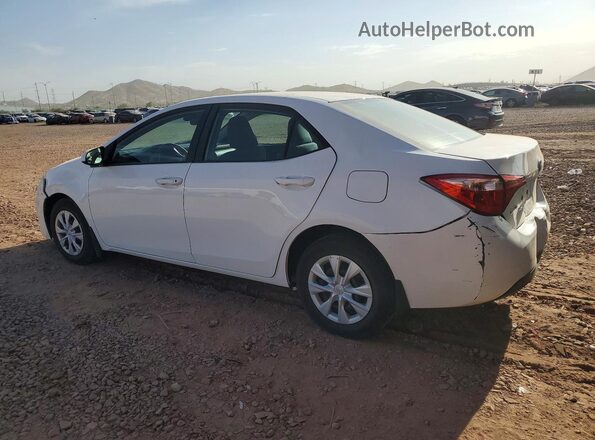 2T1BURHE9HC851037 2017 TOYOTA COROLLA Белый Задняя левая четверть