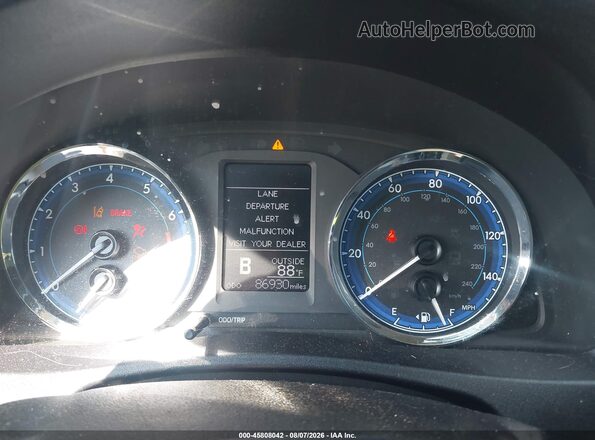 2T1BURHE9HC877475 2017 TOYOTA COROLLA Серый Вид задних сидений