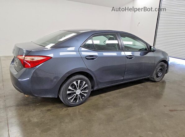 2T1BURHE9HC889318 2017 TOYOTA COROLLA Blue Tył prawy