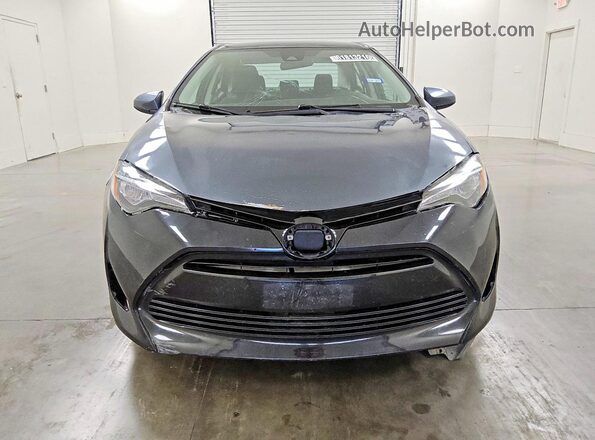 2T1BURHE9HC889318 2017 TOYOTA COROLLA Blue Widok z przodu