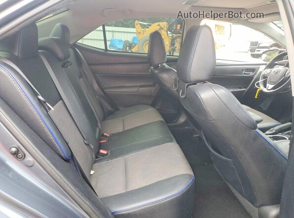 2T1BURHE9HC892560 2017 TOYOTA COROLLA Gray Rear seats view