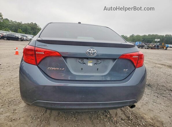 2T1BURHE9HC892560 2017 TOYOTA COROLLA Gray Rear view