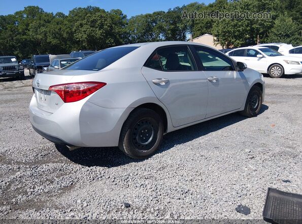 2T1BURHE9JC001527 2018 TOYOTA COROLLA Silver Հետևի աջ