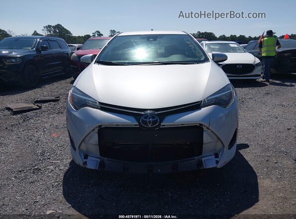 2T1BURHE9JC001527 2018 TOYOTA COROLLA Silver Սարքավորումների վահանակի տեսք