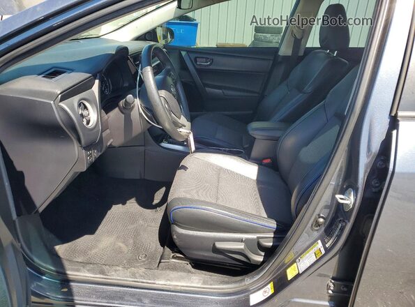 2T1BURHE9JC013838 2018 TOYOTA COROLLA Серый Вид салона спереди