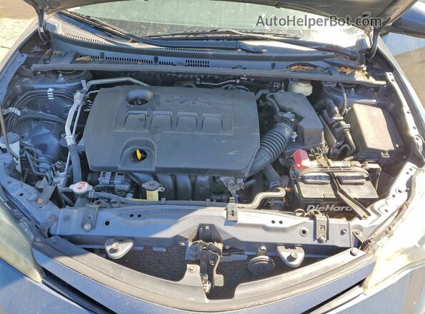 2T1BURHE9JC013838 2018 TOYOTA COROLLA Серый Вид задней части салона