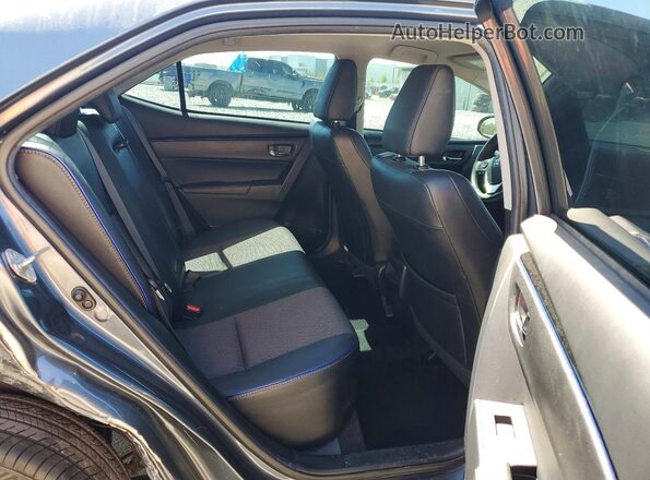 2T1BURHE9JC013838 2018 TOYOTA COROLLA Серый Вид задних сидений
