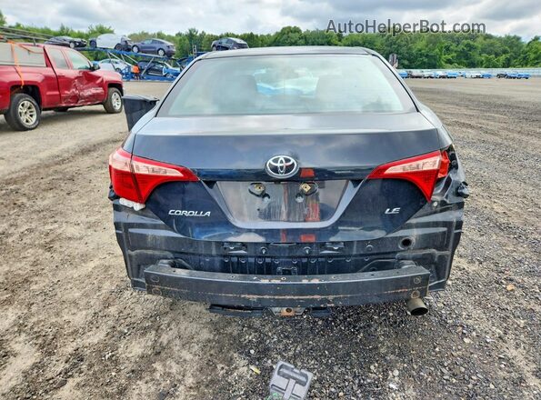 2T1BURHE9JC017730 2018 TOYOTA COROLLA Черный Вид сзади