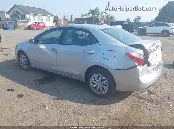 2T1BURHE9JC040280 2018 TOYOTA COROLLA Gray Trasero izquierdo