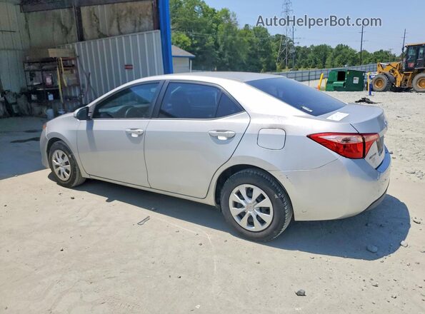2T1BURHE9JC047763 2018 TOYOTA COROLLA Silver Задня ліва чверть
