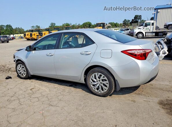 2T1BURHE9JC066460 2018 TOYOTA COROLLA Silver Rear left