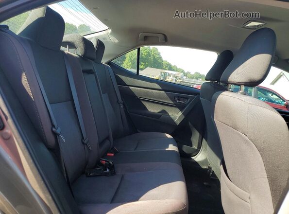 2T1BURHE9JC067818 2018 TOYOTA COROLLA Charcoal Vista de los asientos traseros