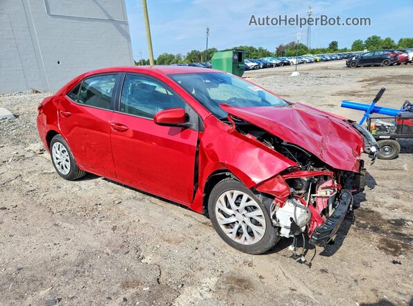 2T1BURHE9JC073439 2018 TOYOTA COROLLA Brown Առջևի աջ