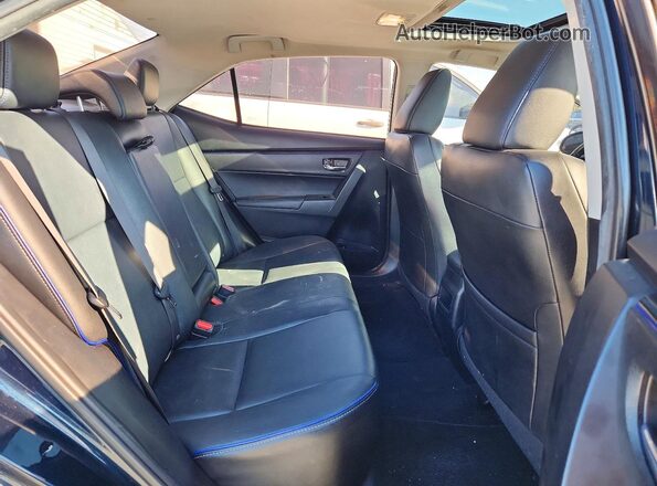 2T1BURHE9JC967859 2018 TOYOTA COROLLA Синий Вид задних сидений