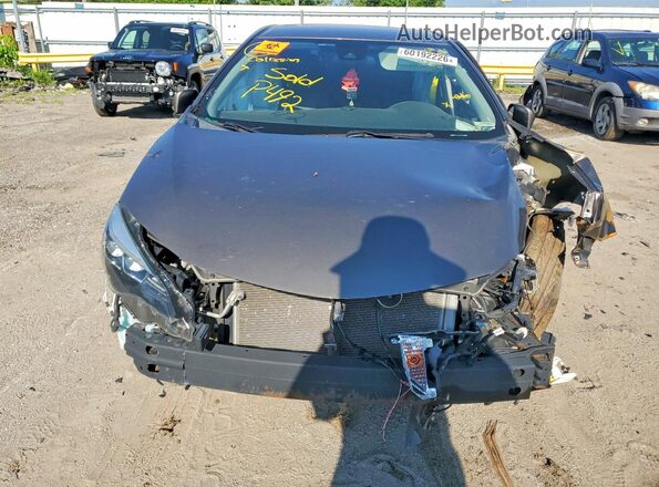 2T1BURHE9JC977047 2018 TOYOTA COROLLA Gray Front view