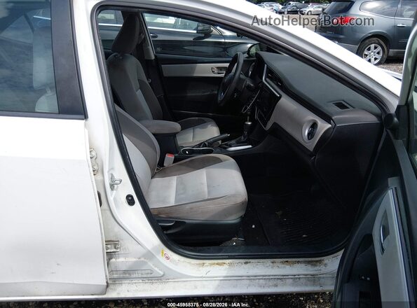 2T1BURHE9JC985228 2018 TOYOTA COROLLA White წინა სალონის ხედი