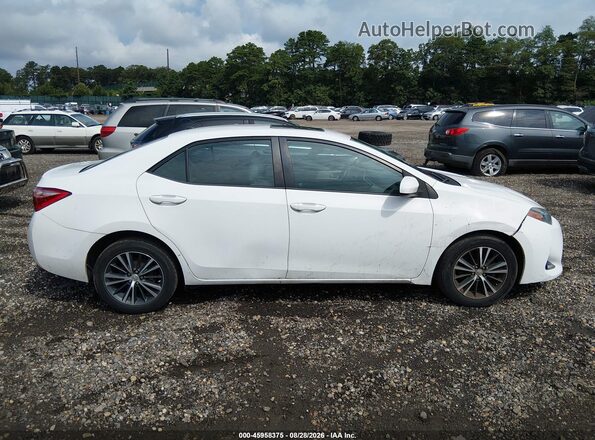 2T1BURHE9JC985228 2018 TOYOTA COROLLA White უკანა სალონის ხედი