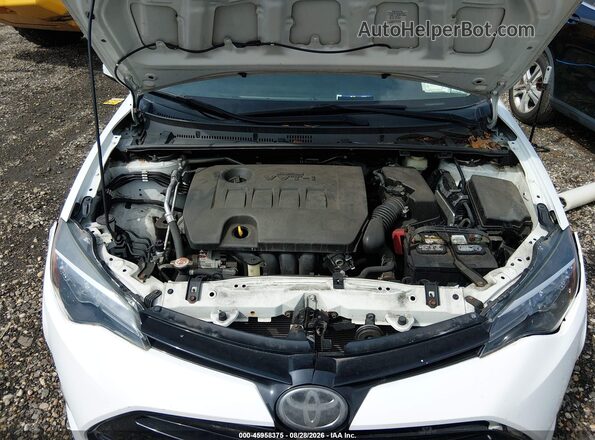 2T1BURHE9JC985228 2018 TOYOTA COROLLA White უკანა ხედი