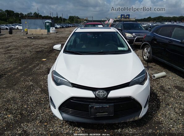 2T1BURHE9JC985228 2018 TOYOTA COROLLA White ხელსაწყოთა პანელის ხედი