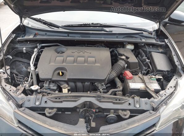 2T1BURHE9JC986699 2018 TOYOTA COROLLA Черный Вид сзади