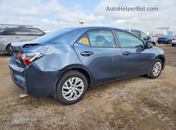 2T1BURHE9KC158556 2019 TOYOTA COROLLA Blue Trasero derecho