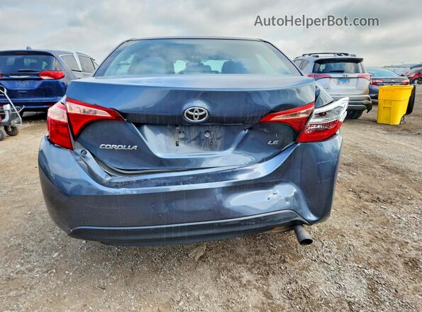2T1BURHE9KC158556 2019 TOYOTA COROLLA Blue Vista trasera
