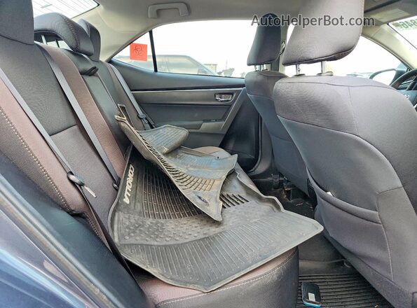 2T1BURHE9KC158556 2019 TOYOTA COROLLA Blue Vista de los asientos traseros
