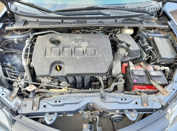 2T1BURHE9KC158556 2019 TOYOTA COROLLA Blue Vista interior trasera