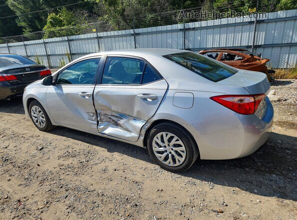 2T1BURHE9KC172540 2019 TOYOTA COROLLA Silver Tył lewy