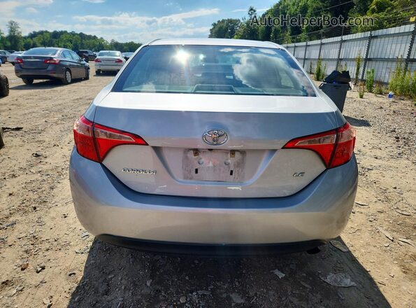 2T1BURHE9KC172540 2019 TOYOTA COROLLA Silver Widok z tyłu
