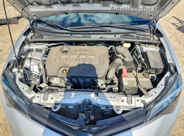 2T1BURHE9KC172540 2019 TOYOTA COROLLA Silver Widok wnętrza z tyłu