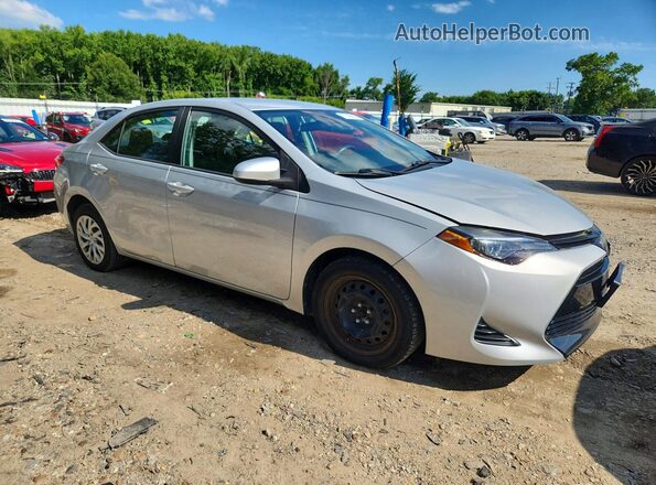 2T1BURHE9KC172540 2019 TOYOTA COROLLA Silver Przód prawy
