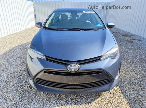 2T1BURHE9KC177107 2019 TOYOTA COROLLA Blue Դիմացի տեսք