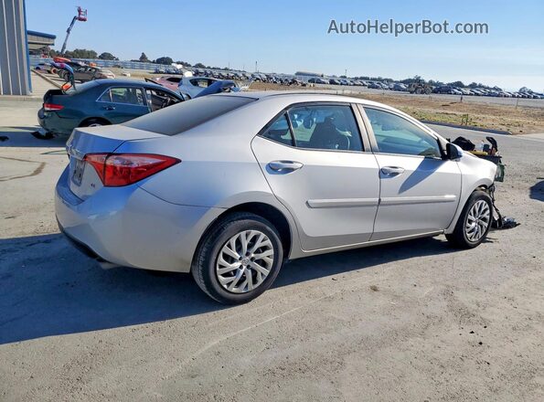 2T1BURHE9KC178838 2019 TOYOTA COROLLA Silver Հետևի աջ