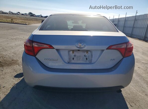 2T1BURHE9KC178838 2019 TOYOTA COROLLA Silver Հետևի տեսք