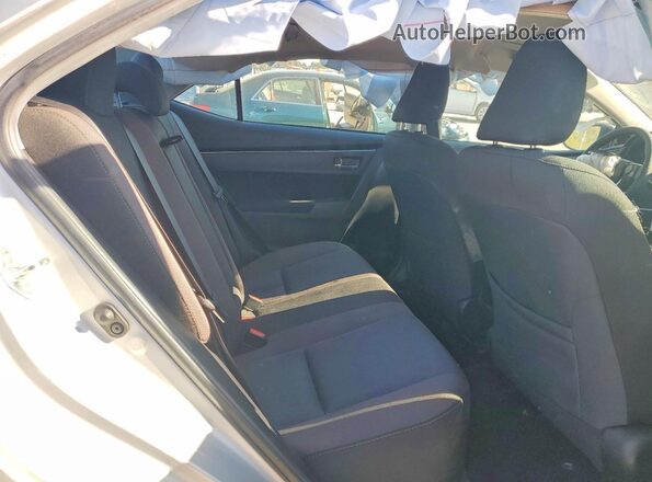 2T1BURHE9KC178838 2019 TOYOTA COROLLA Silver Հետևի նստատեղերի տեսք