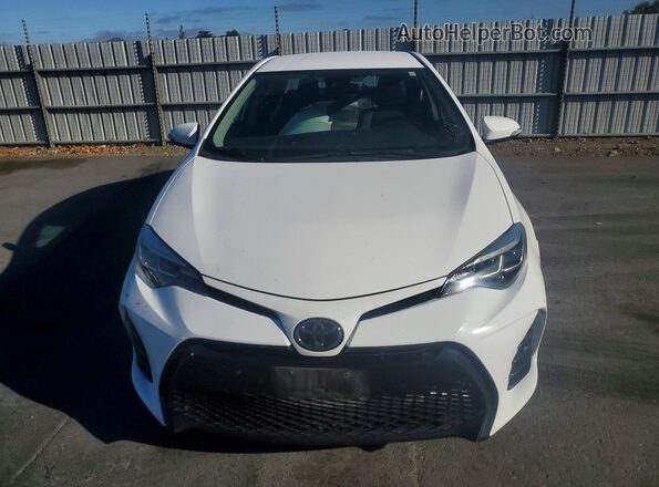 2T1BURHE9KC186776 2019 TOYOTA COROLLA White Widok z przodu
