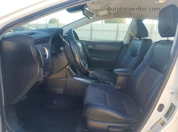 2T1BURHE9KC186776 2019 TOYOTA COROLLA White Widok wnętrza z przodu